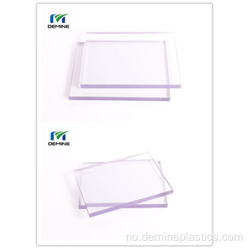 Plast takplate klar polykarbonat plate